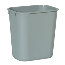 Rubbermaid Durable Polyethylene Wastebasket 3 14