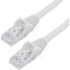 StarTechcom 30ft White Cat6 Patch Cable