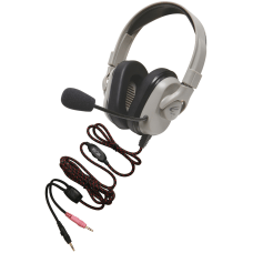 Califone Headset Rechargeable Vol Cntrl Mic