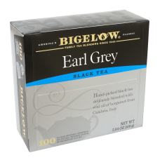 Bigelow Tea Bags Earl Grey Carton