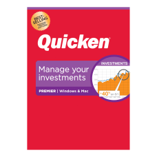 Quicken Premier Personal Finance Software 1