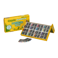 Crayola Construction Paper Crayons Assorted Colors