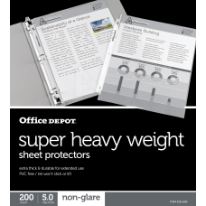 Office Depot Brand Super Heavyweight Sheet