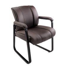 Realspace Bellanca Guest Chair BrownBlack