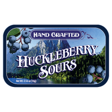 AmuseMints Fruit Sours Huckleberry 056 Oz