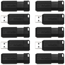 Verbatim PinStripe USB Flash Drive 64GB