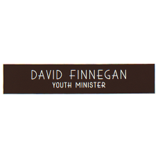 Custom Plastic Engraved Wall Sign 2