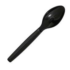 Highmark Plastic Utensils Full Size Spoons