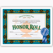 Hayes Publishing Certificates Honor Roll 8