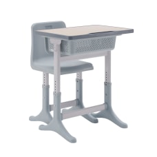 Linon Storey Childs Adjustable Desk And