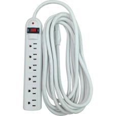 Compucessory 6 Outlet Office Surge Protectors