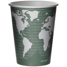 Eco Products GreenStripe PLA Hot Cups