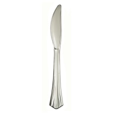 Reflections Plastic Knives Silver Pack Of