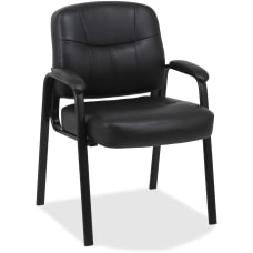 Lorell Chadwick Bonded Leather Guest Chair