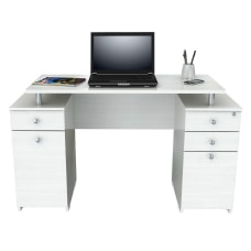 Inval Laura Standard Computer Desk Washed