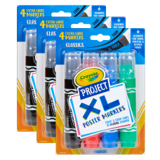 Crayola Project XL Poster Markers Classic