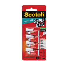 Scotch Super Glue Gel Single Use