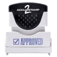 AccuStamp2 Pre Inked Message Stamp Approved
