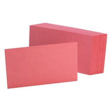 Oxford Color Index Cards Unruled 3