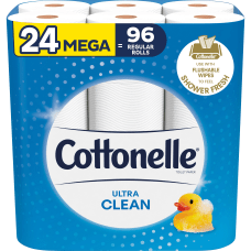 Cottonelle Ultra Clean Mega Bathroom Tissue