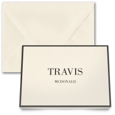 Custom Premium Stationery Folded Note Cards