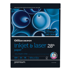 Office Depot Brand Inkjet Laser Paper