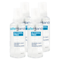 safeHands Alcohol Free Hand Sanitizer 18