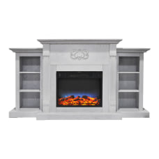 Cambridge Sanoma Electric Fireplace With Built