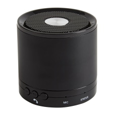 Ativa Fabric Covered Wireless Speaker Black