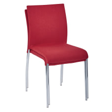 Ave Six Conway Stacking Chairs CranappleSilver