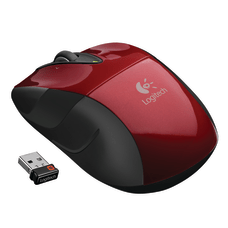 Logitech M525 Wireless Mouse Red 910
