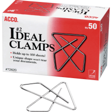 acco binder clips sizes