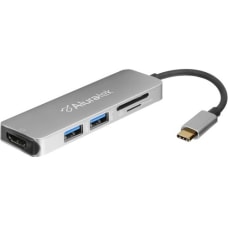 Aluratek USB Type C Multimedia Hub