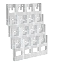 Azar Displays Wall Mount Brochure Holder