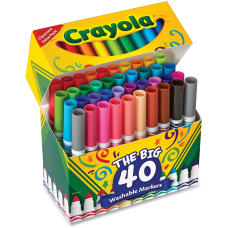 Crayola 40 Count Ultra Clean Washable