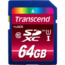 Transcend 64 GB Class 10UHS I