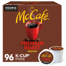 McCafe Single Serve Pods Premium Roast