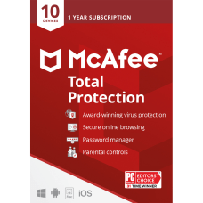 McAfee Total Protection For 10 Devices