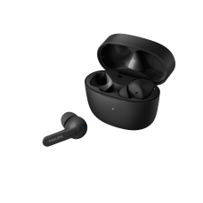 Philips TAT2206BK - True wireless earphones with mic - in-ear - Bluetooth - noise isolating - black
