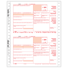 ComplyRight 1098 Tax Forms 4 Part