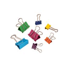 orange binder clips