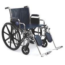 Medline Extra Wide Wheelchair Elevating 24