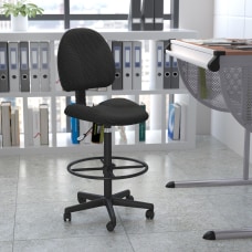 Flash Furniture Ergonomic Adjustable Drafting Chair