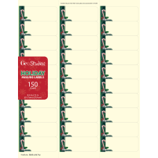 Geo Studios Holiday Themed Mailing Labels