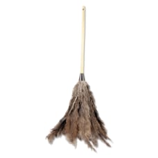 Boardwalk Professional Ostrich Feather Duster Gray