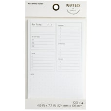 Noted By Post it Daily Agenda