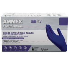 Ammex Professional Indigo Disposable Powder Free