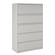 WorkPro 42 W Lateral 5 Drawer