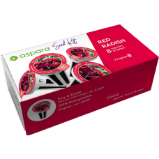 Aspara Red Radish Seed Kit Kit