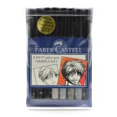 Faber Castell Manga Pens Assorted Colors